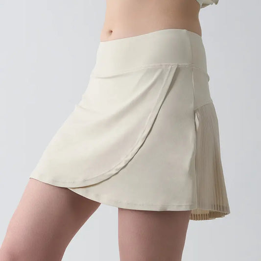 Tennis Skirt with Safety Liner and Pleated Design eprolo