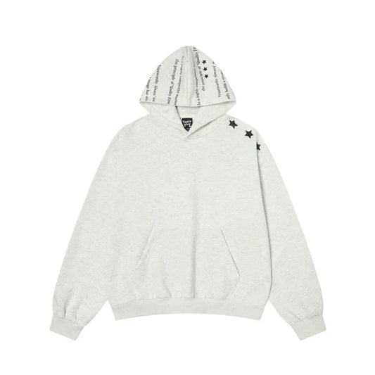 Modish  Street Style Unique Color Block Print Hoodie Sweatshirt eprolo