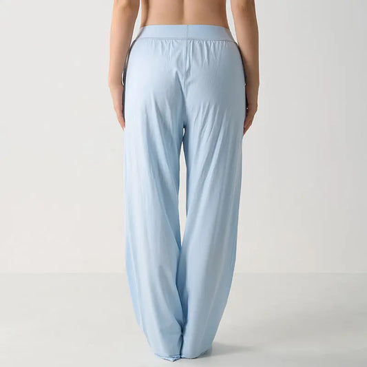 Casual Wide Leg Pants for Women High Waist Slimming Sweatpants Versatile Leisure Trousers eprolo