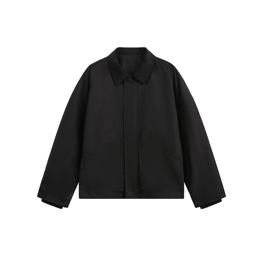 Retro Street Trend Simple Loose Jacket