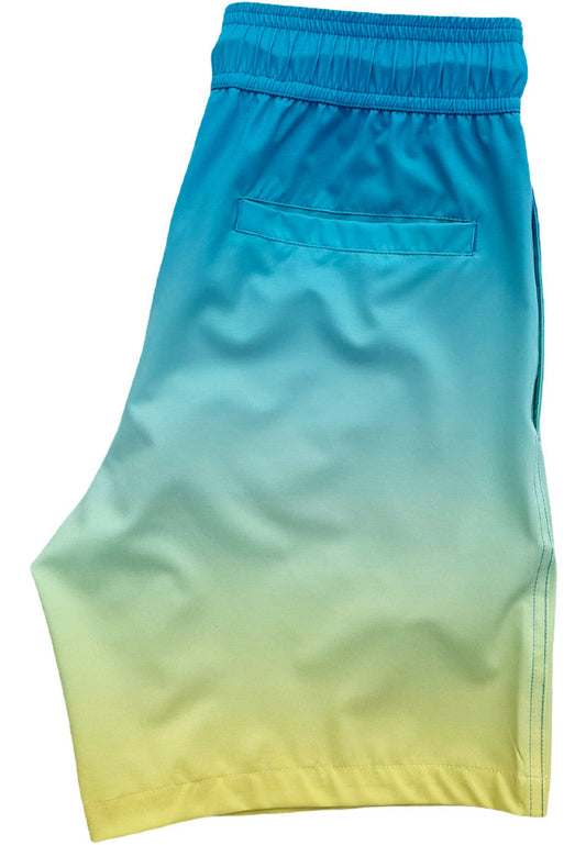 Get Wet and Wild at the Beach with BWET's Sexy and Sustainable Sunrise Beach Shorts!-1