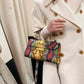 PU Leather Snakeskin Print Crossbody Bag eprolo