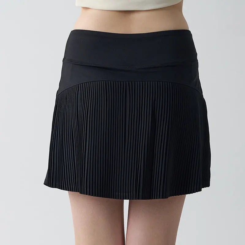 Tennis Skirt with Safety Liner and Pleated Design eprolo