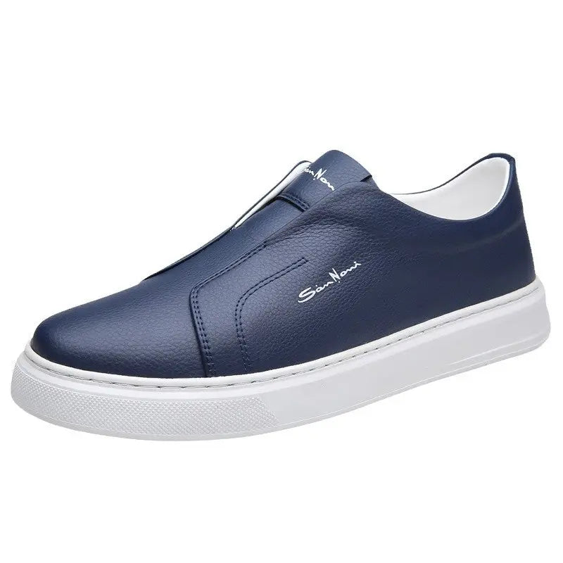 Sneakers with a casual style and anti slip lace up flat bottom with soft sole and soft surface can be easily kicked with one foot eprolo