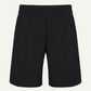 Men's Merino Wool Sports Shorts - Black-0