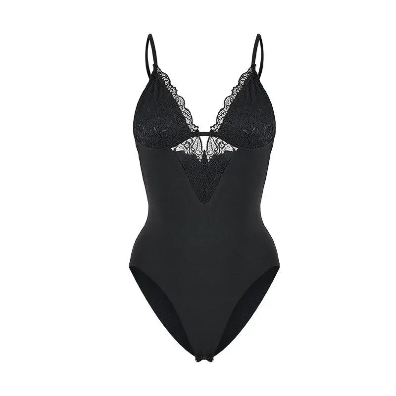 Lace Strap Jumpsuit Skin-friendly Fitted Mini Strap eprolo