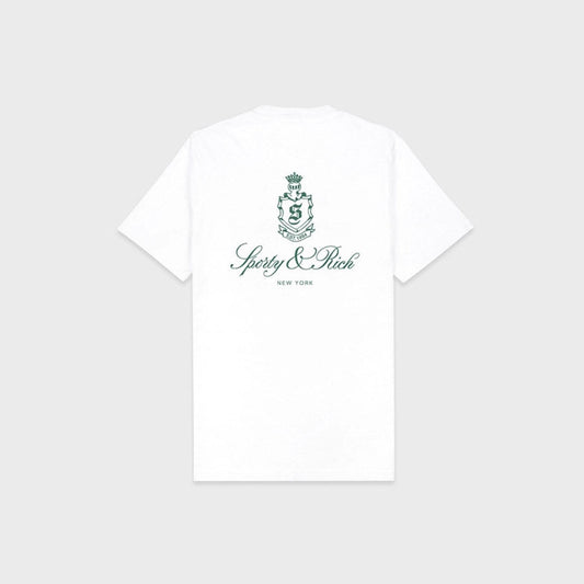 Sport&rich Men T-shirt Brand Short Sleeve Print Tshirt