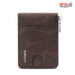 RFID Zipper Large Capacity Certificate Credit Multi Card Man's Organ Card Case PU Camouflage Wallet eprolo