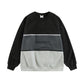 Modish  Street Style Color Block Spliced Loose Hoodie