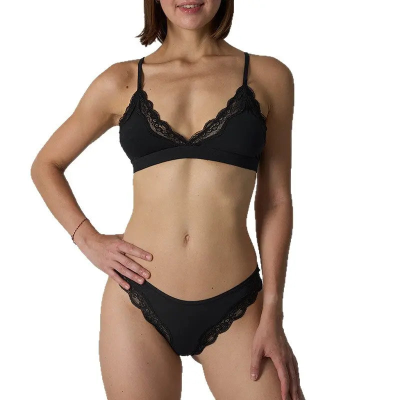 Lace Bra Set Sexy Lingerie Underwear  and Breathable Intimate Panty Set for Women eprolo