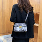 PU Leather Snakeskin Print Crossbody Bag eprolo