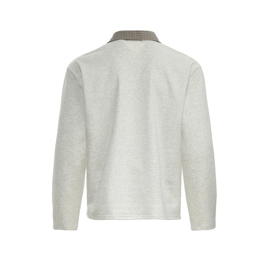 Retro clean fit polo shirt with a lapel base