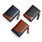 New PU Leather Multi-Function Zipper Short Men's Wallet Rfid Dollar Wallet Card Wallet eprolo