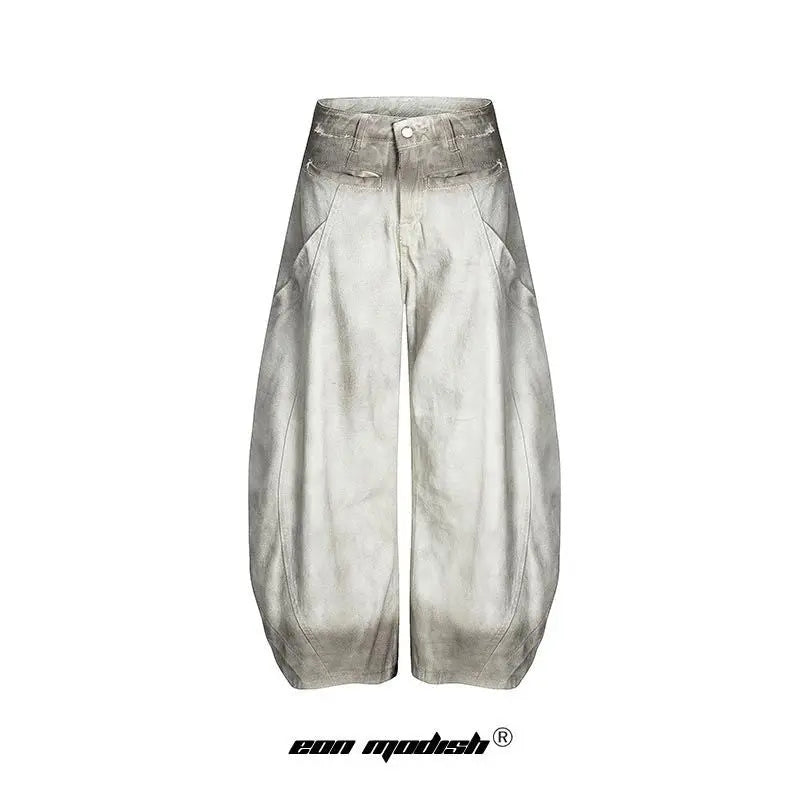 Street Style Gradient Loose Casual Trousers eprolo