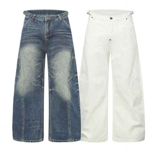 Modish Street Fashion High-Street Loose Casual Tapered Long Pants