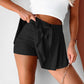 High-Waist Belted Casual Lining Skirt Pants A-Line Sweet and Spicy Loose Women's Short Skirt