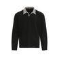 Retro clean fit polo shirt with a lapel base