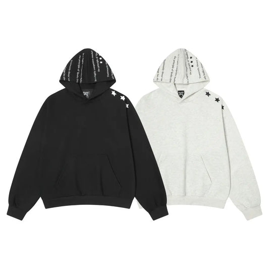 Modish  Street Style Unique Color Block Print Hoodie Sweatshirt eprolo