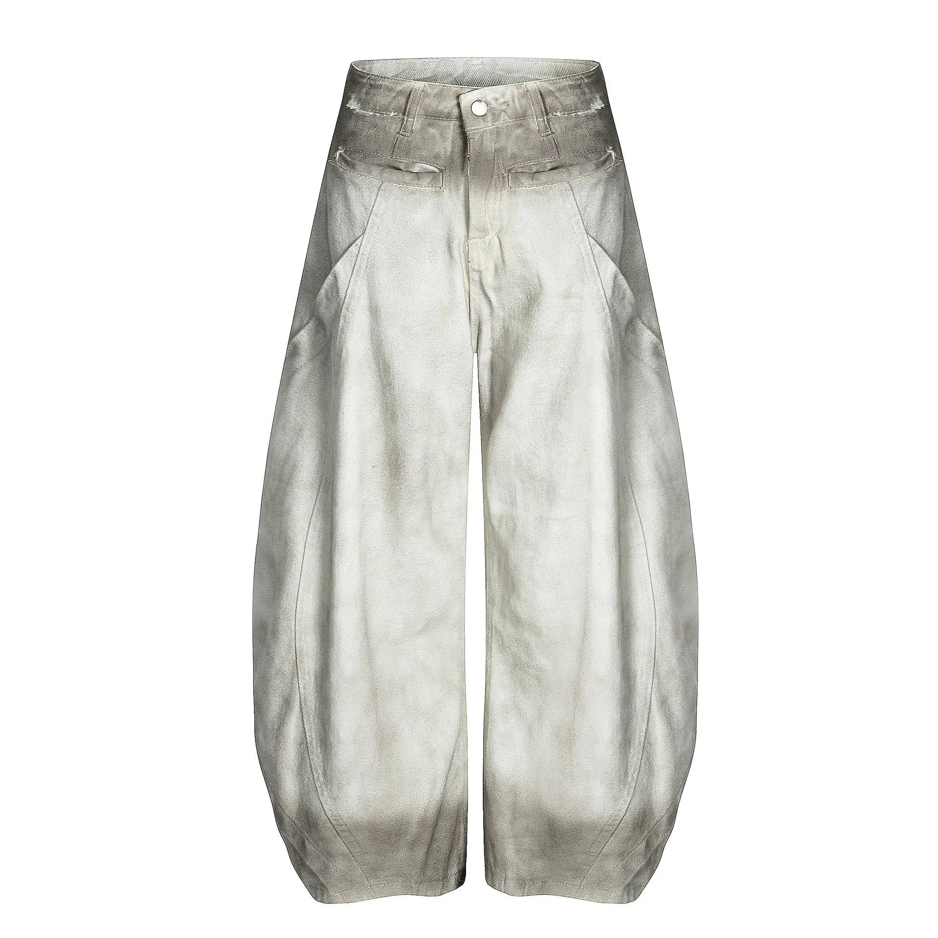 Street Style Gradient Loose Casual Trousers eprolo