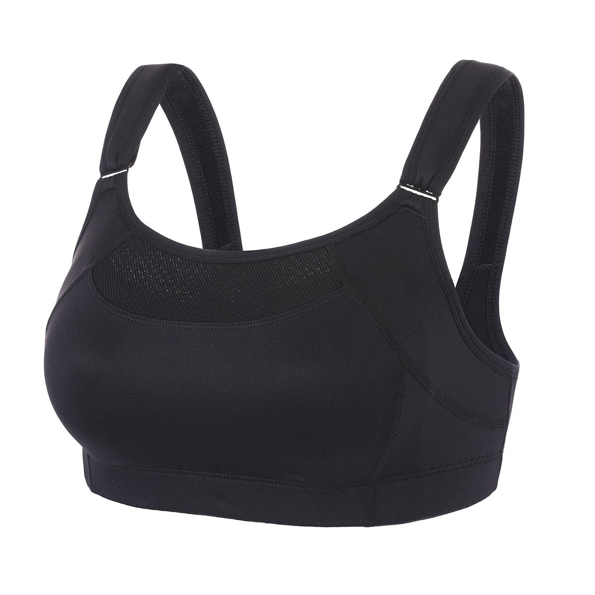 Comfortable High Impact No Bounce Workout Bra-3
