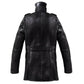 Men’s Long Black Sheepskin Fur Coat-1