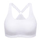 Power On High Impact Padded White Sports Bras-3